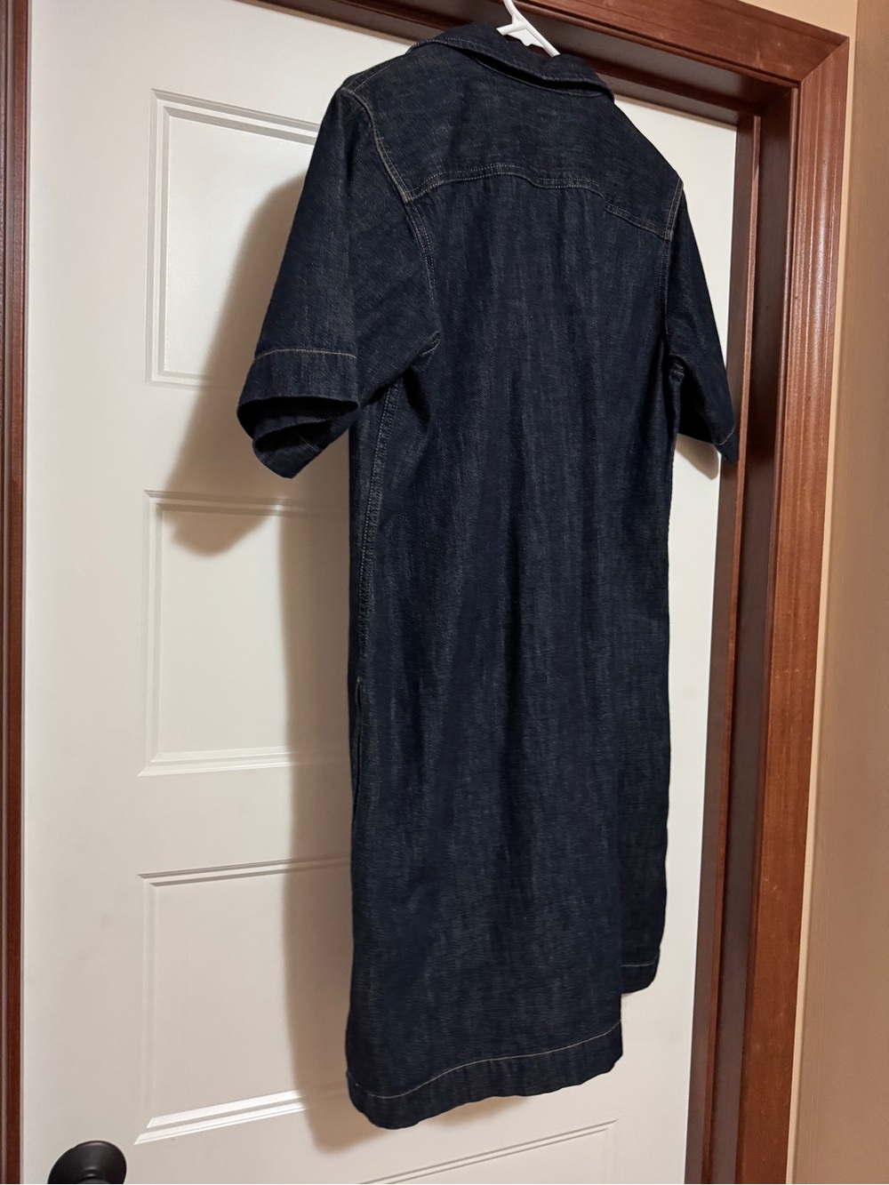 Ralph Lauren Dark Indigo Denim Midi Dress - Picture 7 of 9